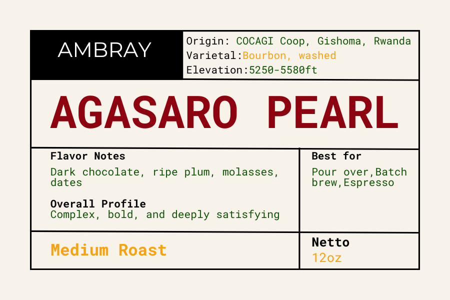 Agasaro Pearl_Medium Roast